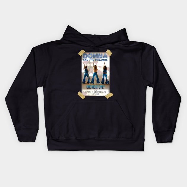 Donna and The Dynamos Kids Hoodie by Pop Laris Manis